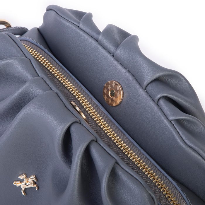 Nas Bag Mini Shopper Kadın Çapraz Çanta Gri Uludag